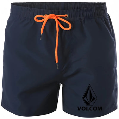 Men's VOLCOM Beach Shorts-Drawstring with Mesh Lining