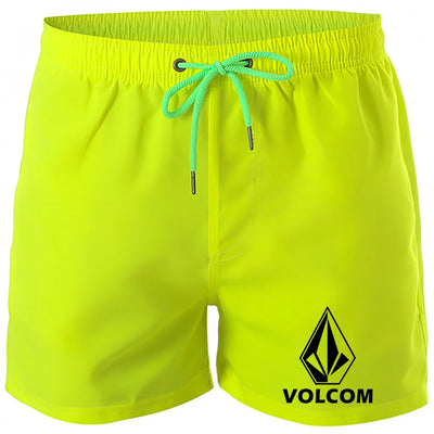 Men's VOLCOM Beach Shorts-Drawstring with Mesh Lining