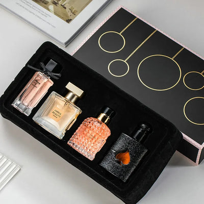 Women's Perfume Set 100ml Gift Box 4piece Fresh Lasting Fragrance's