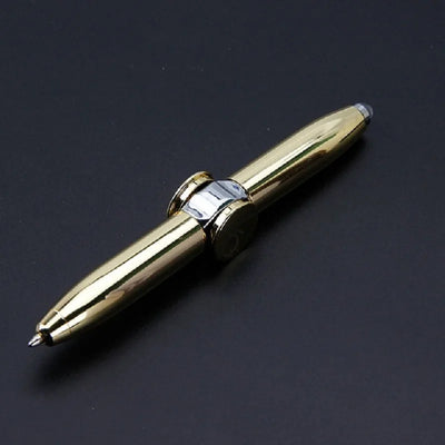 LED Fingertip Spinning Pen-Fidget Gyro Stress Relief Pen-Decompression Toy for Office School Daily