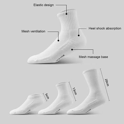 1 Pair Socks Men's Cotton Deodorant Winter Towel Bottom with Velvet Uppers Thickened Sports Basketball Socks