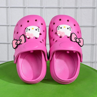 Lovely Sanrio Garden Clogs For Girls. Hello Kitty Pattern for Children.