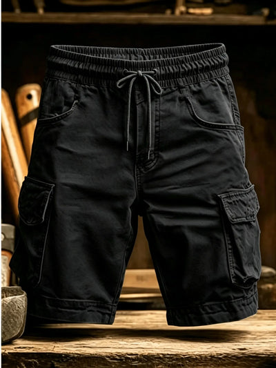 2026 New Cargo Knee Shorts Men Sports Casual Bermuda Shorts Plus Size Cotton Half Pants Golf Straight Running Gym Shorts Pants