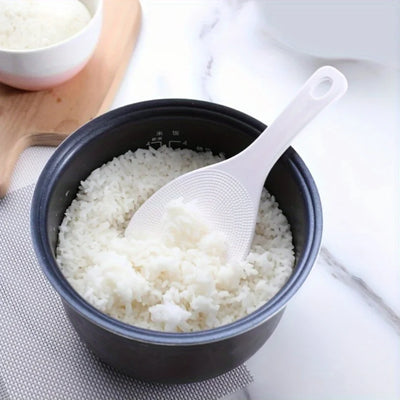 1pc Plastic Rice Paddle Spoon, Anti-Scald, Non-Stick And Easy To Clean