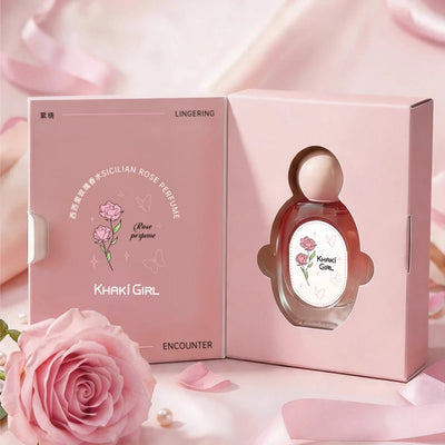 Elegant Rose Perfume Gift Box Set Floral/Fruity Scent