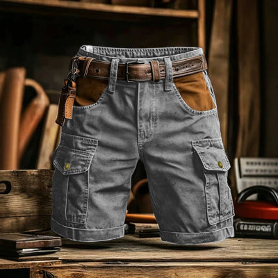 2026 New Cargo Knee Shorts Men Sports Casual Bermuda Shorts Plus Size Cotton Half Pants Golf Straight Running Gym Shorts Pants
