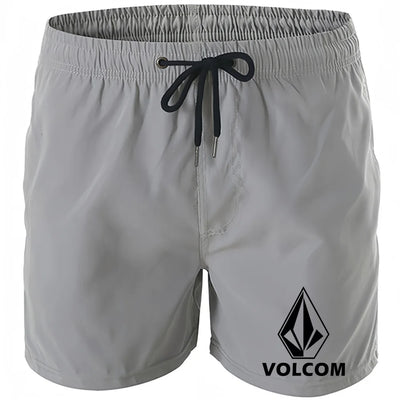 Men's VOLCOM Beach Shorts-Drawstring with Mesh Lining