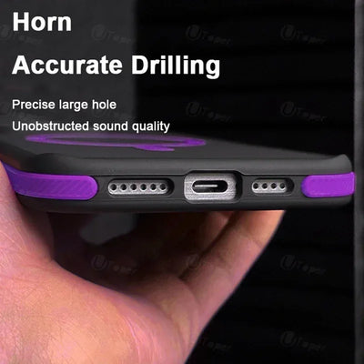 New Bicolor Matte Frosted Magnetic Phone Case For iPhone 17 16 15 14 Plus Pro Max