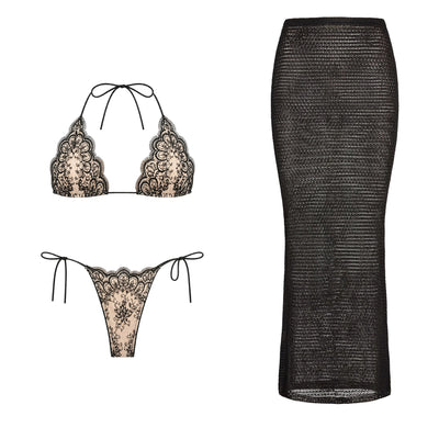 Brazilian Sexy Bikini with Pants, Skirt or Wrap for Women