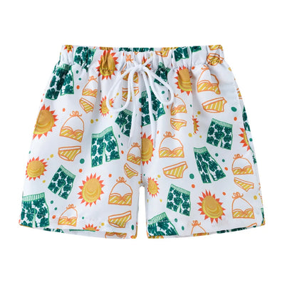 Swimming Trunks for Men, Boys and Children:  Fashion Printed Swimwear for Beach or Pool.