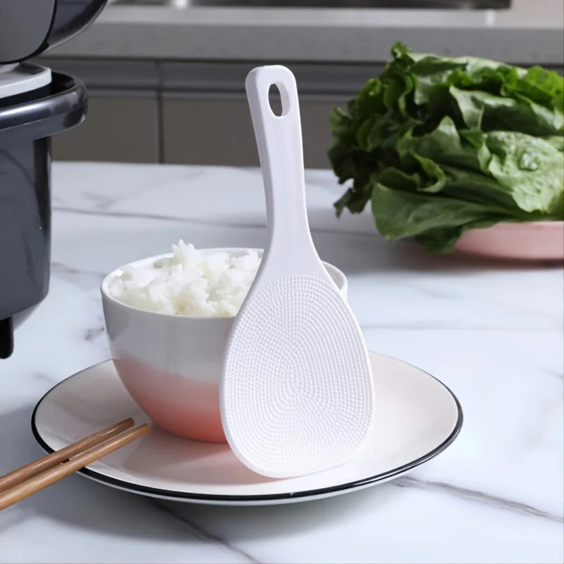 1pc Plastic Rice Paddle Spoon, Anti-Scald, Non-Stick And Easy To Clean