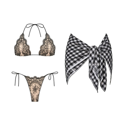 Brazilian Sexy Bikini with Pants, Skirt or Wrap for Women