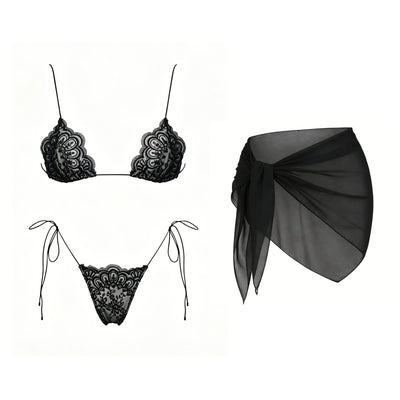 Brazilian Sexy Bikini with Pants, Skirt or Wrap for Women