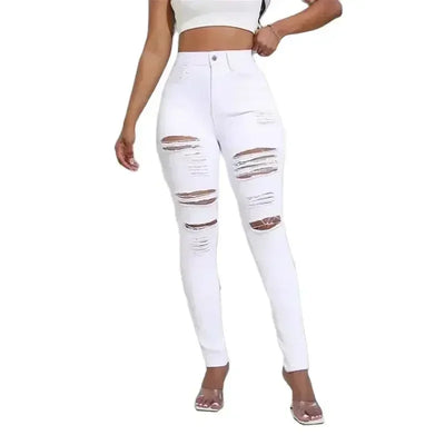 2024 Trendy Fashion Ripped Women's Jeans
