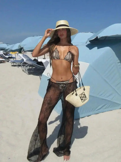 Brazilian Sexy Bikini with Pants, Skirt or Wrap for Women
