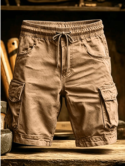 2026 New Cargo Knee Shorts Men Sports Casual Bermuda Shorts Plus Size Cotton Half Pants Golf Straight Running Gym Shorts Pants