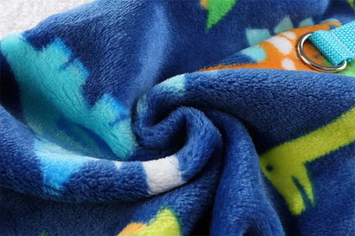 Warm Fleece Jumpsuit For Small Pet Dog