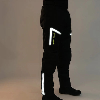 Motorcycle Windproof Riding Pants-Thermal Equipped Quick-release Trousers