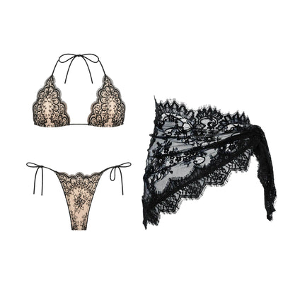Brazilian Sexy Bikini with Pants, Skirt or Wrap for Women