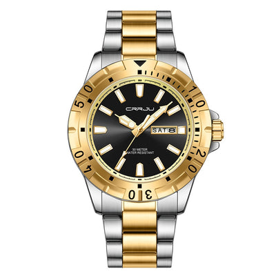 Men's Dual-Date Business Watch