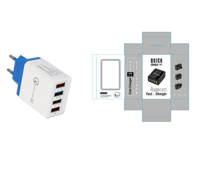 Quick Charger USB 4 in 1