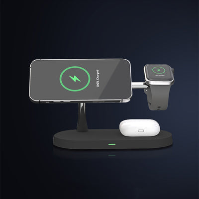 Multifunctional Magnetic Wireless Desktop Charger