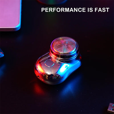Mini Cordless Face Shaver.  Rechargeable USB Electric Shaver Wet & Dry.