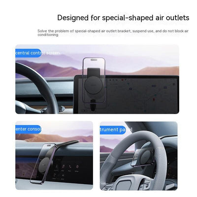 Magnetic Bendable Car Mobile Phone Holder Dash Mount