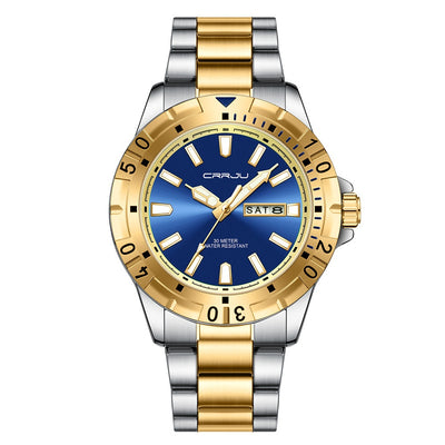 Men's Dual-Date Business Watch