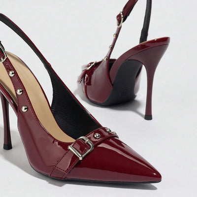 Women's Pointed-Toe Comfortable All-Match High Heels