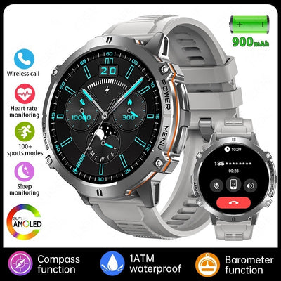 New X3 High-Definition Large-Screen Men's Smartwatch