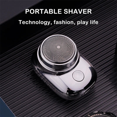 Mini Cordless Face Shaver.  Rechargeable USB Electric Shaver Wet & Dry.