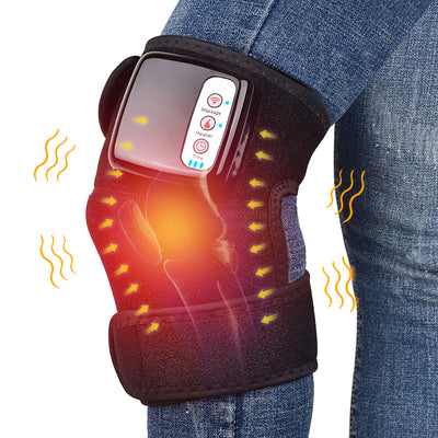 Infrared Heating and Vibrating Massager Wrap for Knee and Elbow Joint Therapy