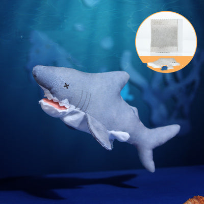 Plush Shark Simulation Fish, Vibration And Touch