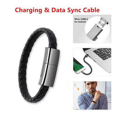 USB Data Transfer Cord for Older iPhone--Type C to Apple or Android