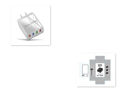 Quick Charger USB 4 in 1