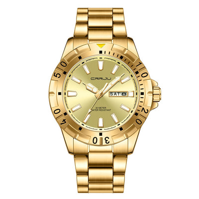 Men's Dual-Date Business Watch
