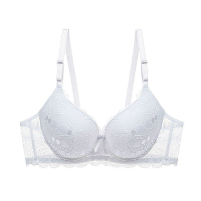 Lace Hollow Massage Push Up Bras Underwear For Women