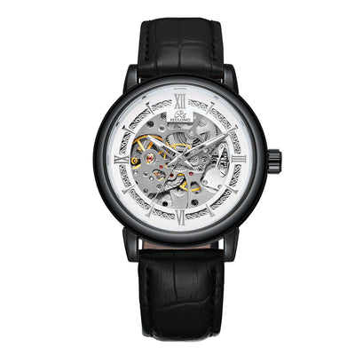 European And American-style Mens Fashionable Hollow-out Mechanical Watch