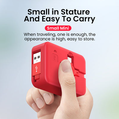 4 In 1 Retractable USB Multiphone Charging Cable