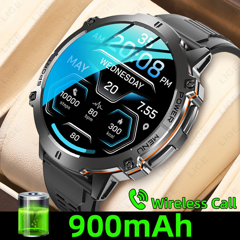 New X3 High-Definition Large-Screen Men's Smartwatch