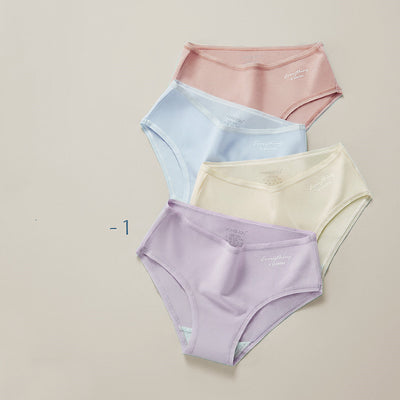 Ladies Mid Waist Underwear Pure Cotton