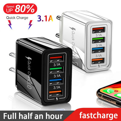 Quick Charger USB 4 in 1